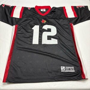 Zephyr NCAA Louisville Cardinals #12 Football Jersey Men’s 40 Medium